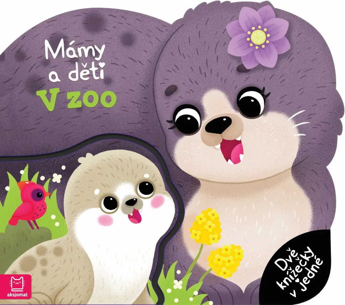 Mámy a děti V ZOO - Dvě knížečky v jedné - Agata Kaczyńska