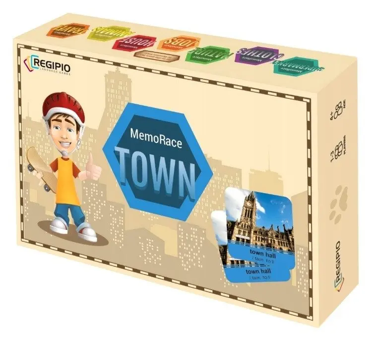 MemoRace - Town NEW - hra z kategorie Vzdelávacie hry