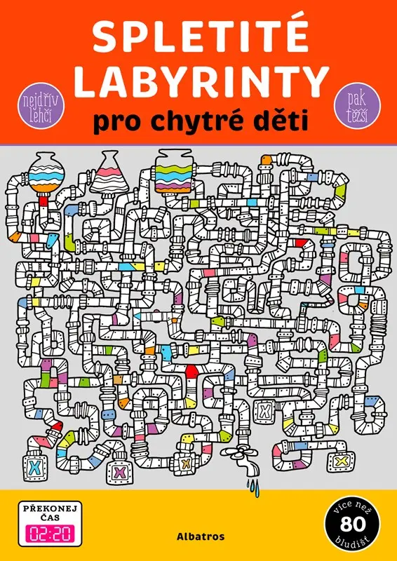 Spletité labyrinty pro chytré děti - kolektiv autorů