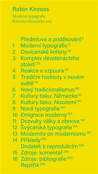 Moderní typografie - Robin Kinross