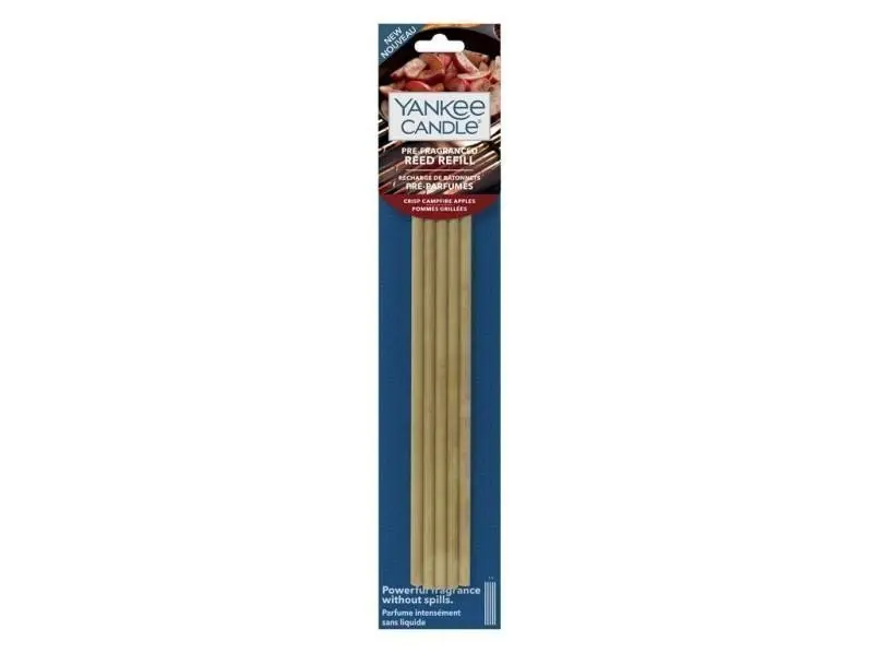 YANKEE CANDLE Pre-Fragranced Crisp Campfire Apples voňavé tyčinky náplň 5 stébel
