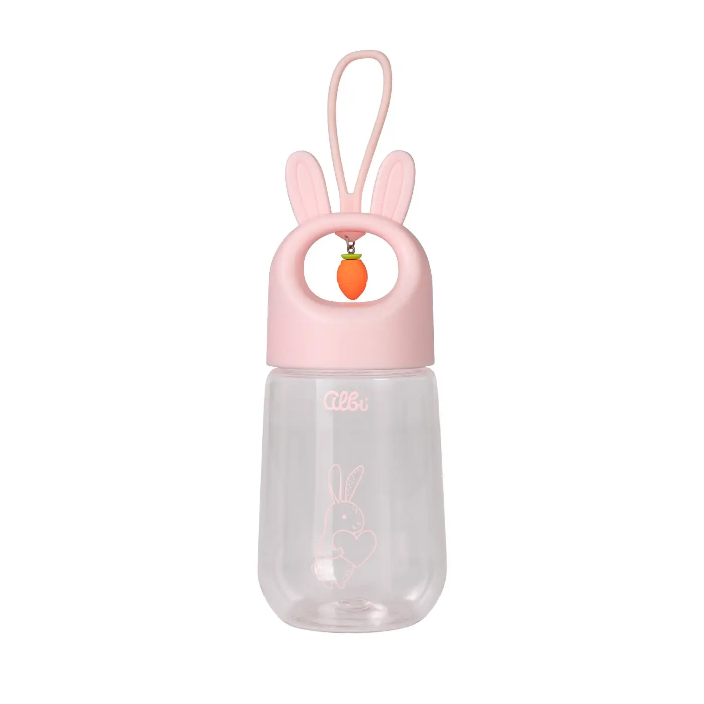 Tritanová láhev s ozdobou - Králík 480 ml - Albi