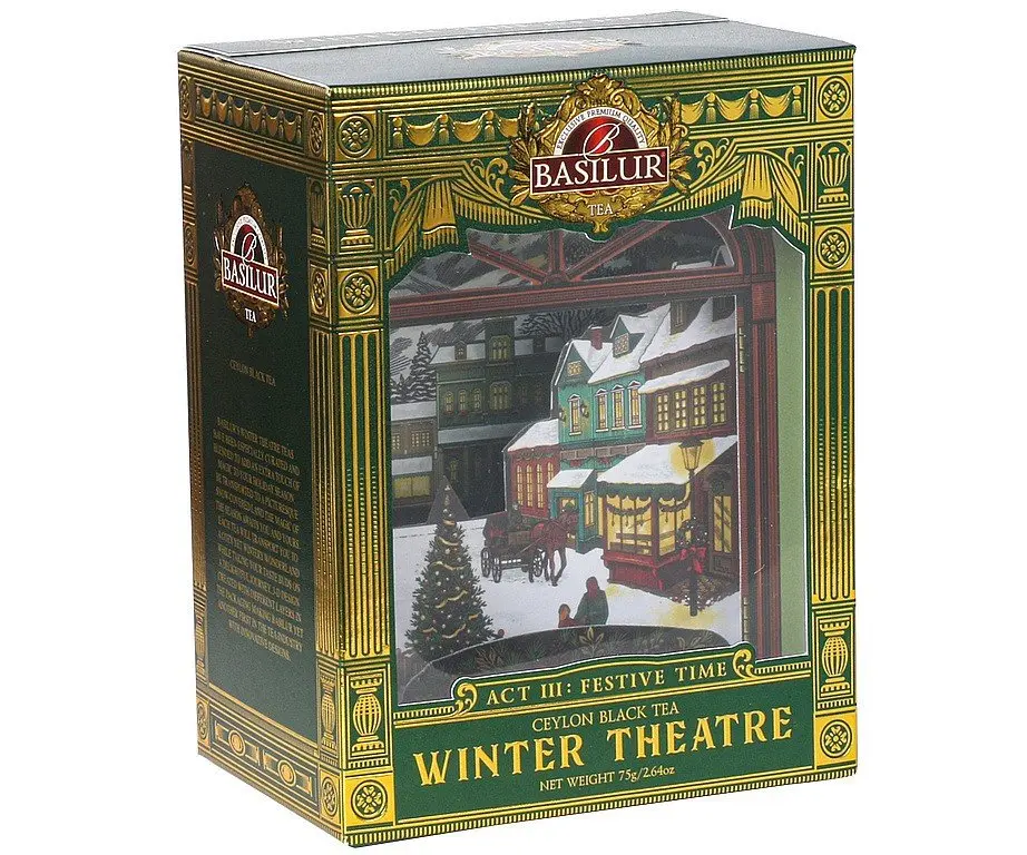 BASILUR Winter Theatre Act III: Festive Time papier 75g