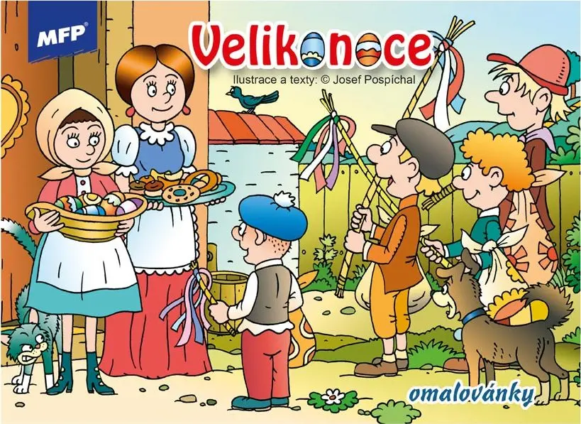 omalovánky Velikonoce