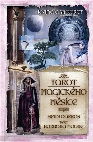 Tarot magického měsíce - Kniha a 78 karet - Heidi Darras