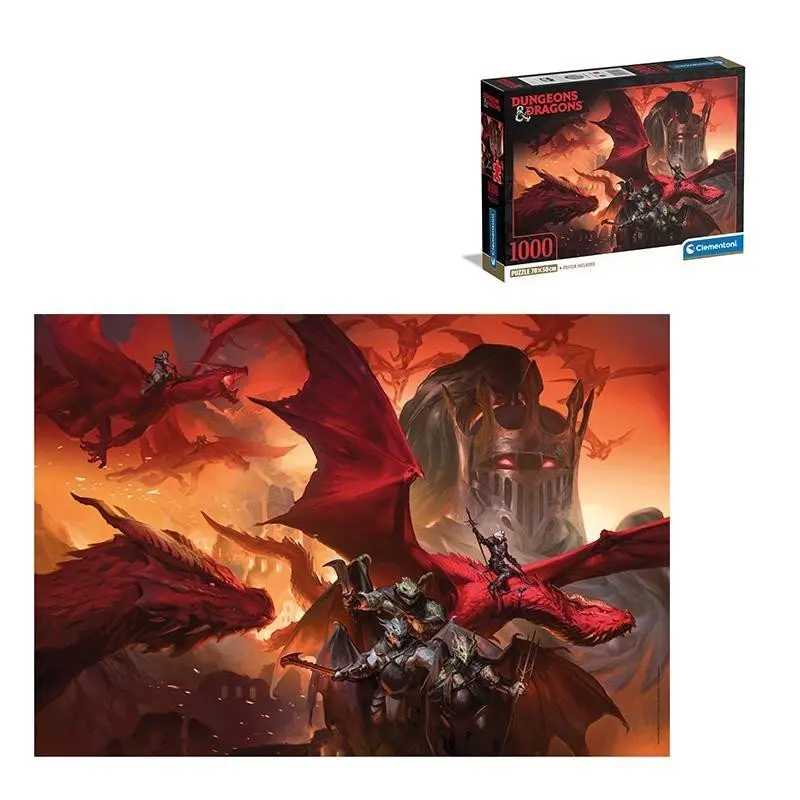 Puzzle Dungeons & Dragons 1000 dílků - kolektiv