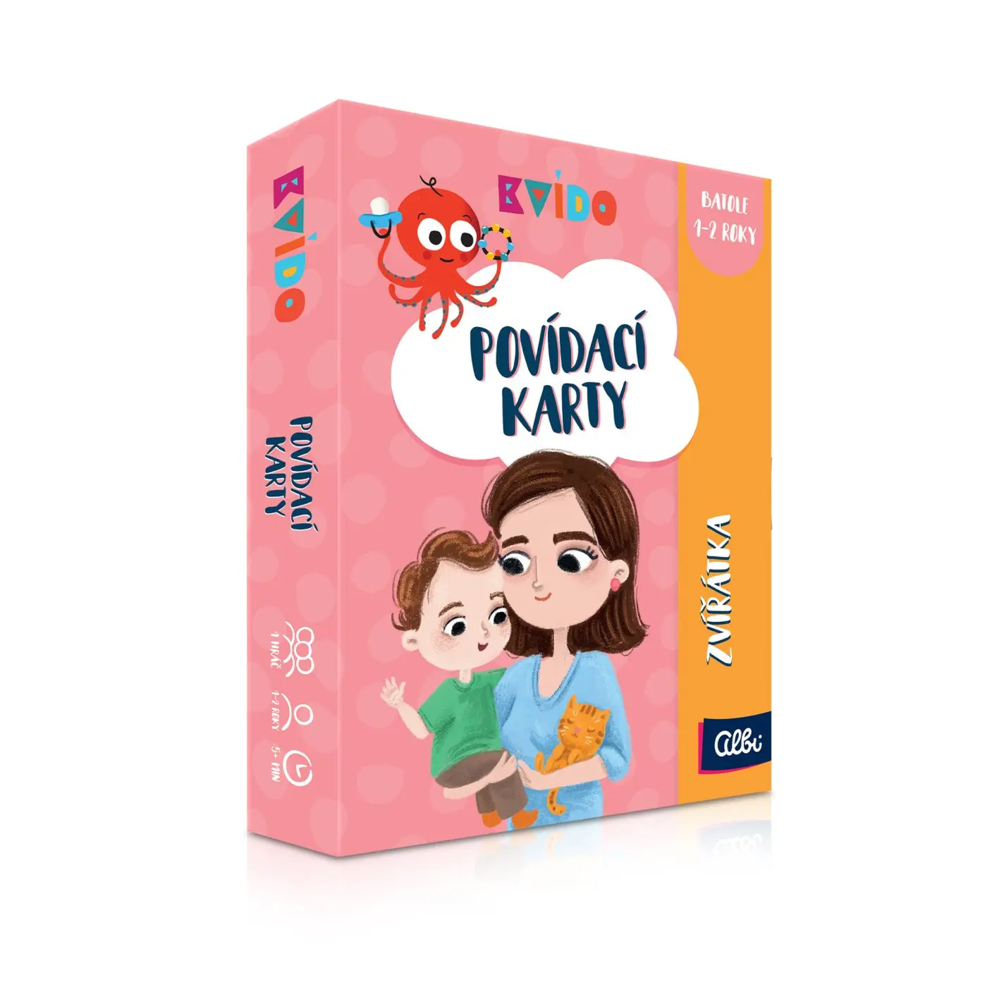 Kvído - Povídací karty: Zvířátka - Albi