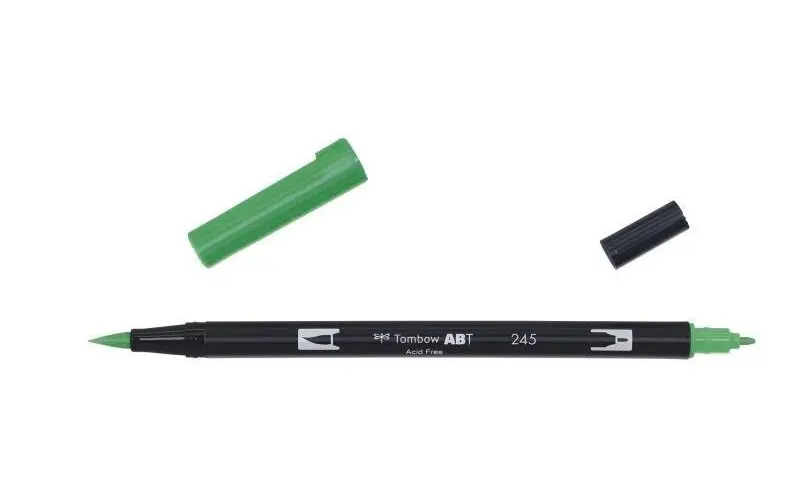 Tombow Oboustranný štětcový fix ABT - sap green
