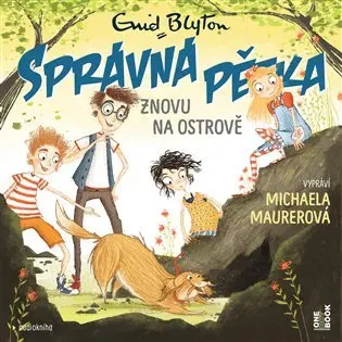 Správná pětka znovu na ostrově (audiokniha - čte Michaela Maurerová) - Enid Blytonová