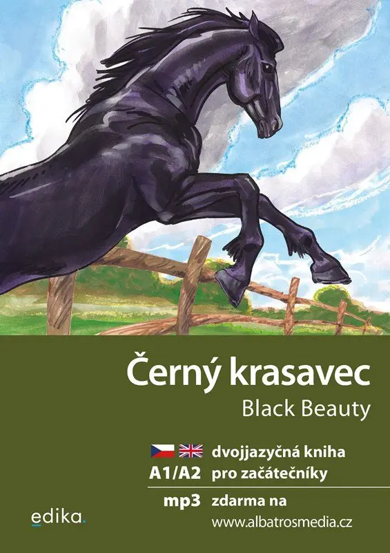 Černý krasavec / Black Beauty + mp3 zdarma (A1/A2) - Anna Sewell