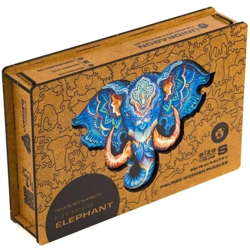 Slon S - puzzle z kategorie Zvieratá