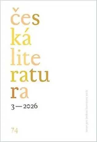 Česká literatura 3/2026