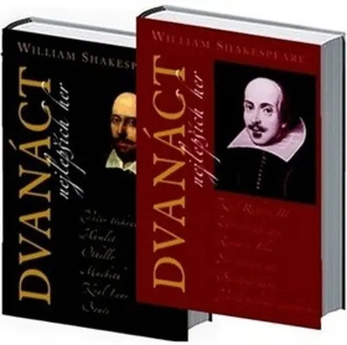 Dvanáct nejlepších her 1+2 komplet - William Shakespeare