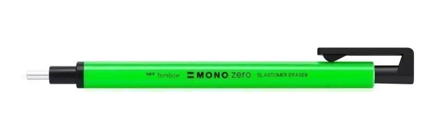 Tombow Gumovací tužka Mono Zero 2,3 mm - neonová zelená