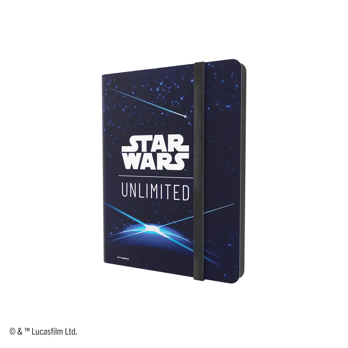 Star Wars: Unlimited album na karty s 18 kapsami - Card Back modré