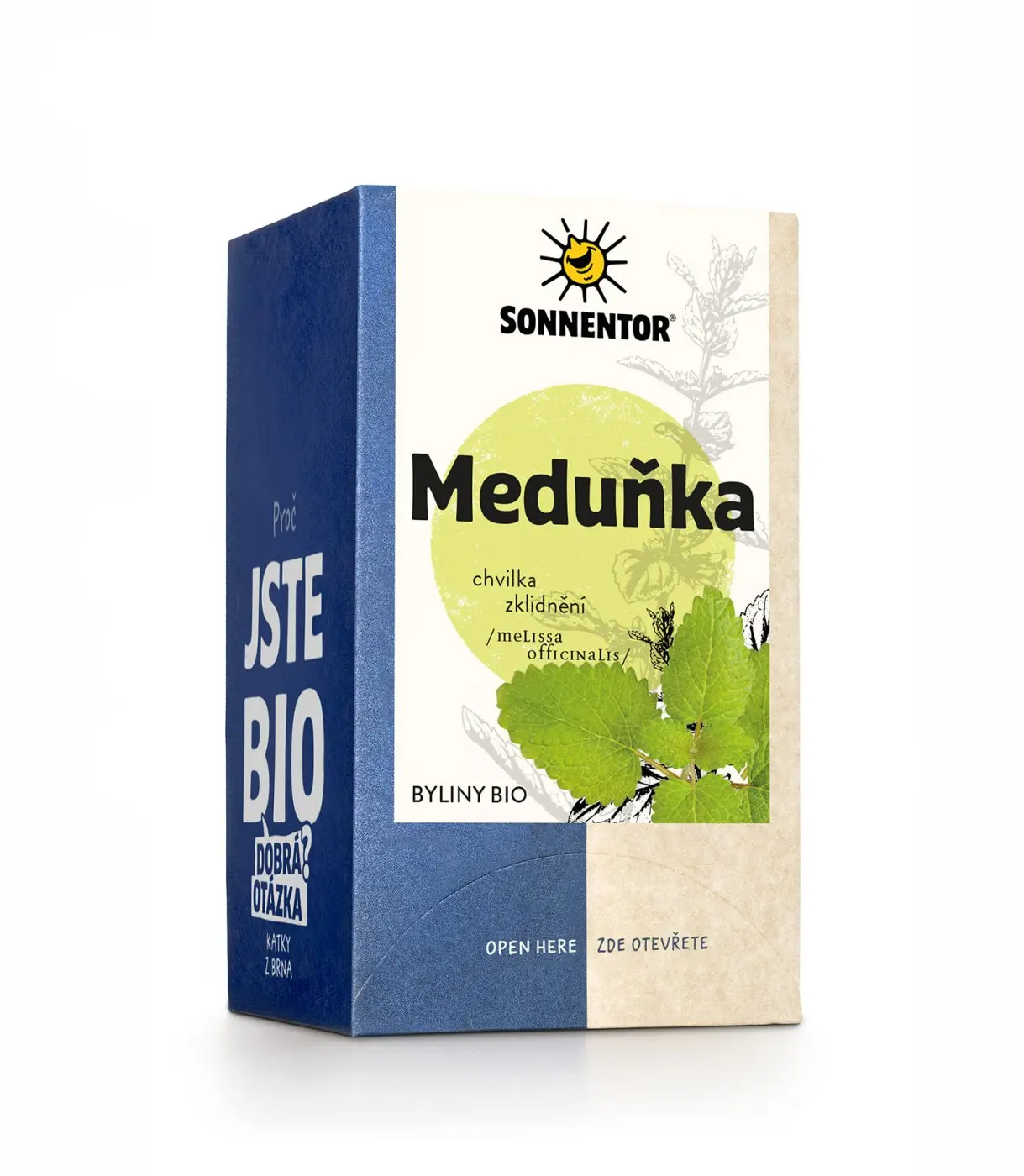 Sonnentor - Meduňka porcovaná BIO, 18 ks