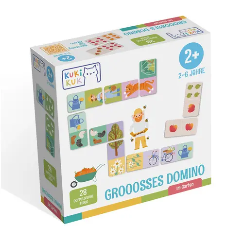 Kukikuk Grooosses Domino Im Garten