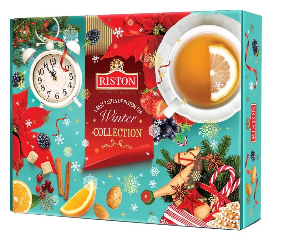 RISTON Winter Collection - dárková sada čajů - 30 ks