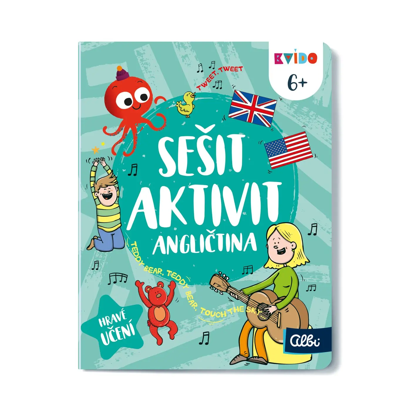 Kvído - Sešit aktivit - Angličtina - Albi