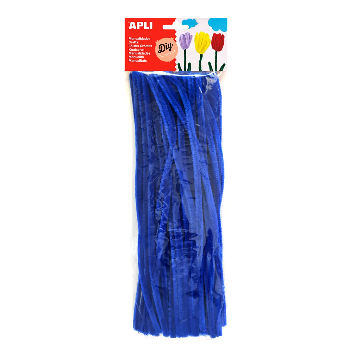 APLI modelovací drátky 30 cm - modré 50 ks
