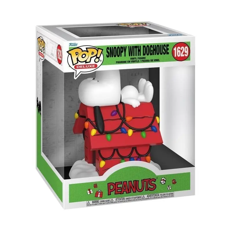 Funko POP Deluxe: Peanuts - Snoopy & Doghouse