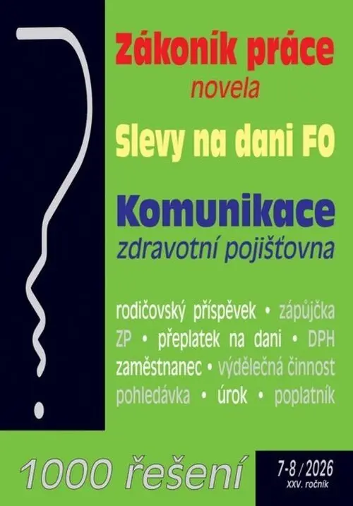 1000 řešení 7-8/2026 - kolektiv autorů