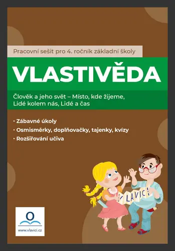 Pracovní sešit - Vlastivěda 4. ročník