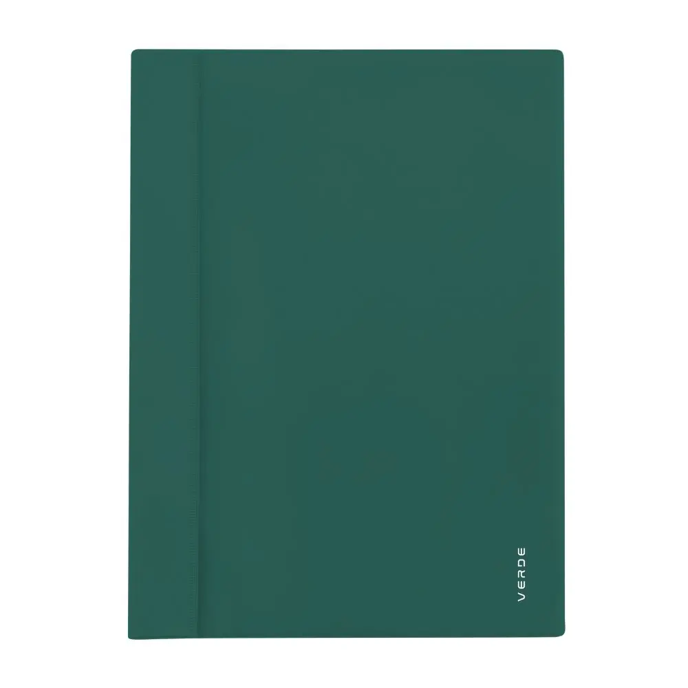 VERDE Rychlovazač A4 PVC s kapsou zelená