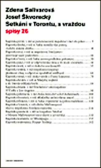 Setkání v Torontu, s vraždou - kolektiv autorů