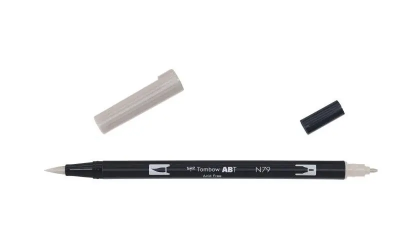 Tombow Oboustranný štětcový fix ABT - warm grey 2