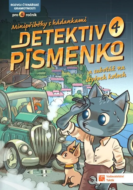 Detektiv Písmenko 4 a sabotáž na čtyřech kolech