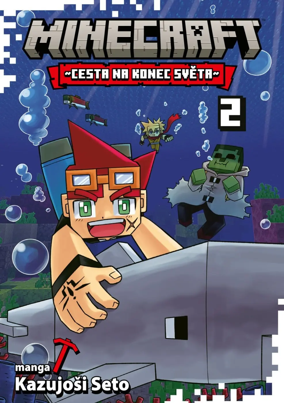 Minecraft manga 2 - Cesta na konec světa - Kazuyoshi Seto