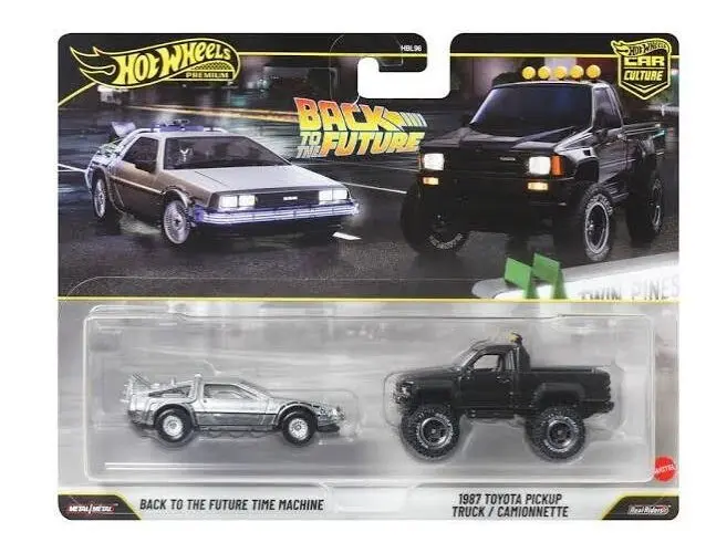 Angličák Hot Wheels Premium Back to the Future Time Machine