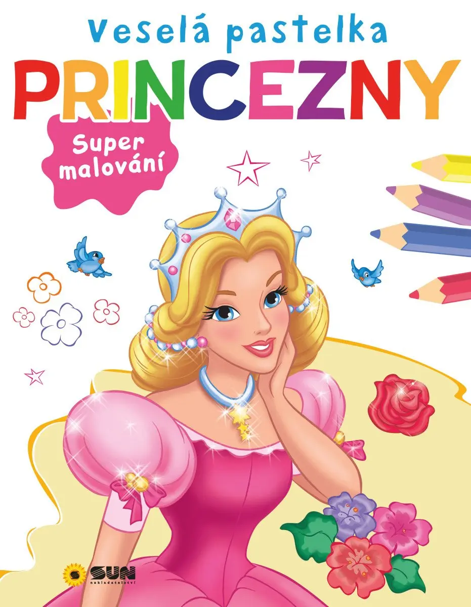Veselá pastelka - Princezny