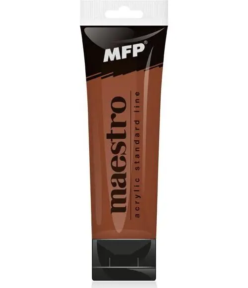 Akrylová barva MFP Maestro 75ml - burnt sienna