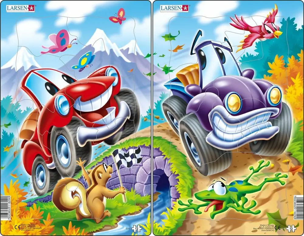 Preteky áut - Midi U6 - puzzle z kategorie Náučné puzzle