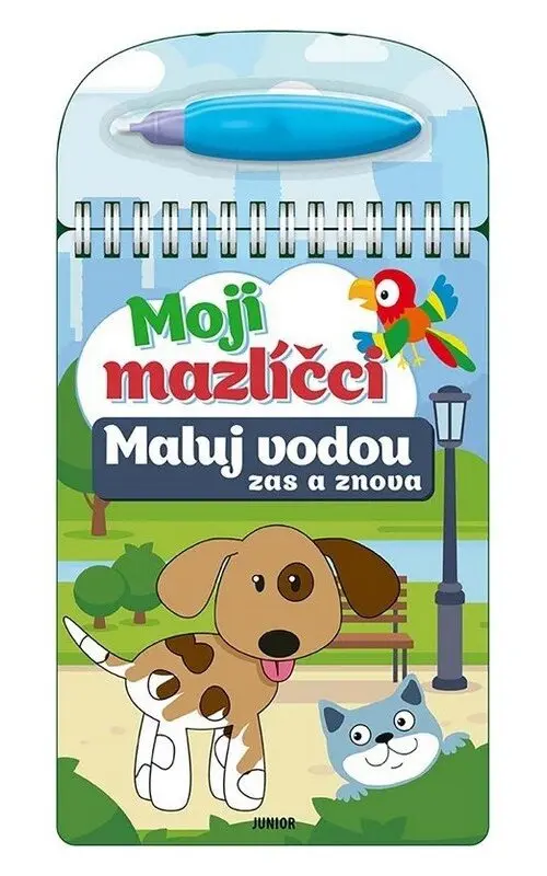 Moji mazlíčci - Maluj vodou zas a znova - kolektiv autorů
