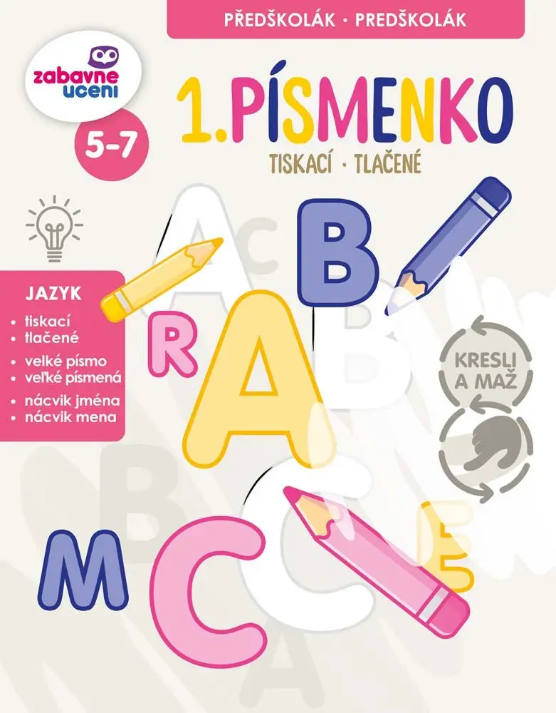 Kresli a maž - První písmenko