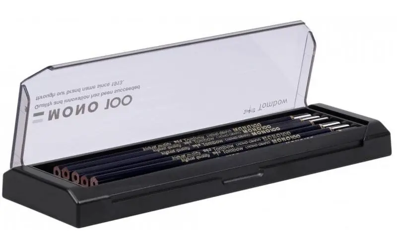 Tombow Tužka MONO 100 - sada 12 ks různých tvrdostí