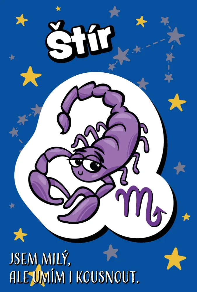 Přání K - Štír