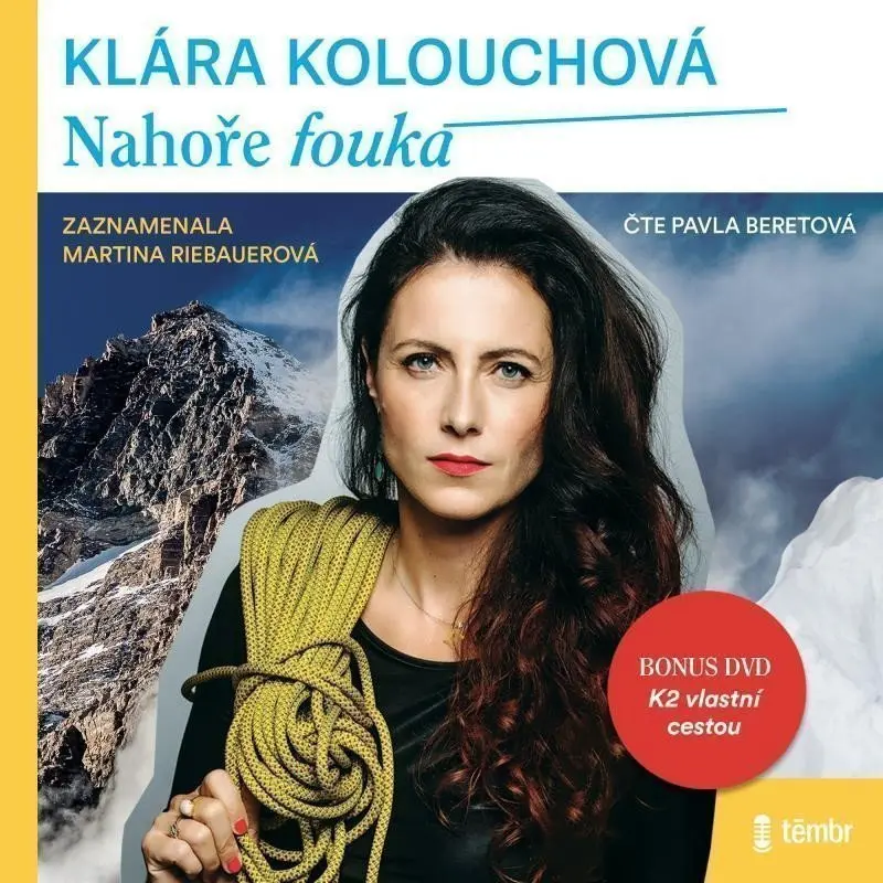 CD Nahoře fouká (audiokniha) - Klára Kolouchová