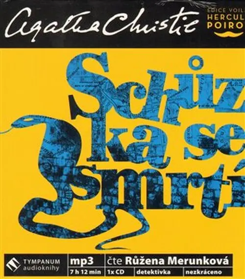 CD Schůzka se smrtí (audiokniha) - Agatha Christie