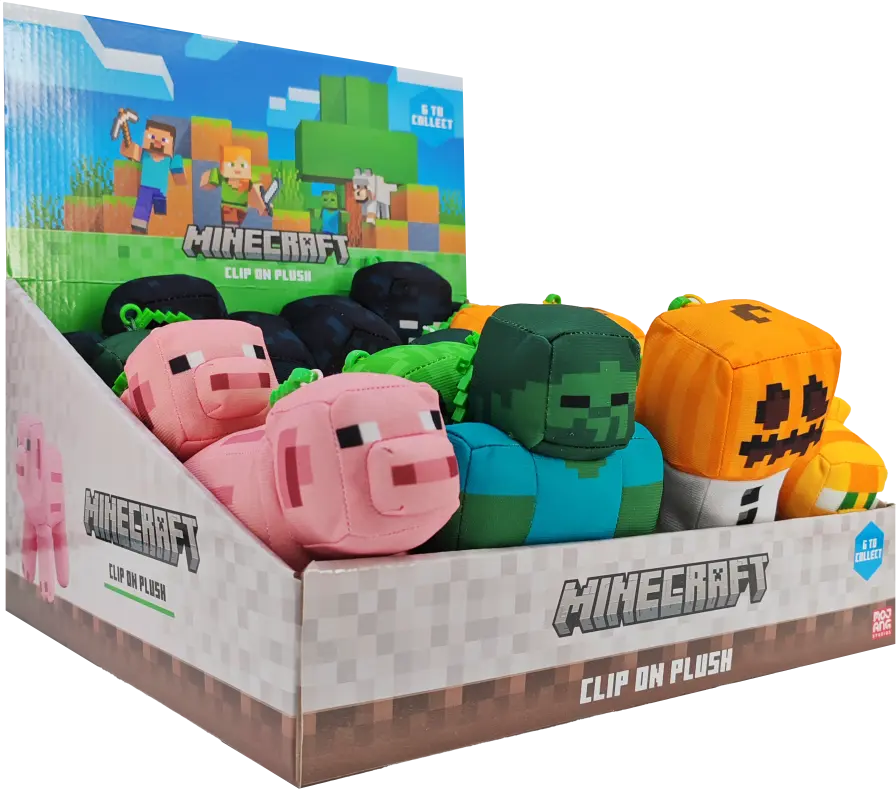 Plyšový přívěsek Minecraft (mix)