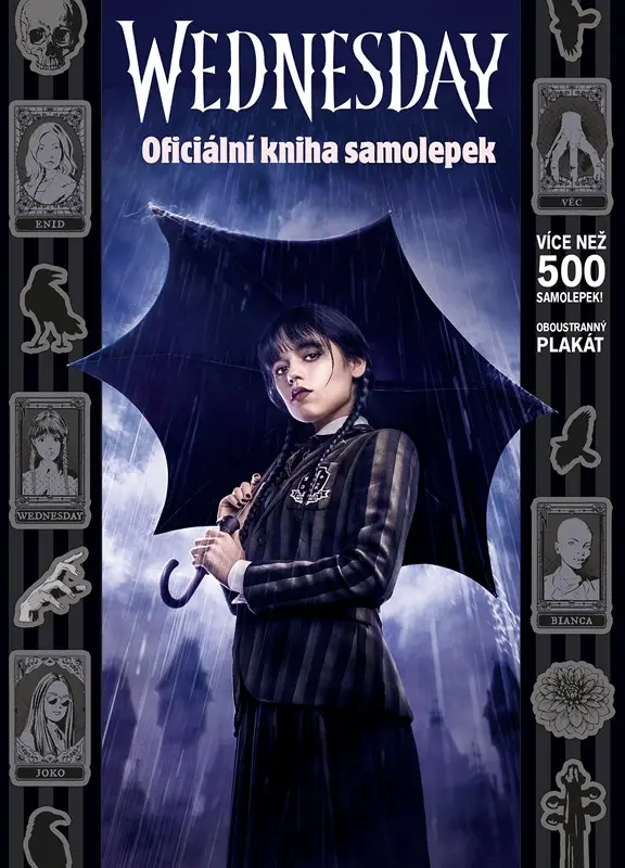 Wednesday: Oficiální kniha samolepek - kolektiv autorů