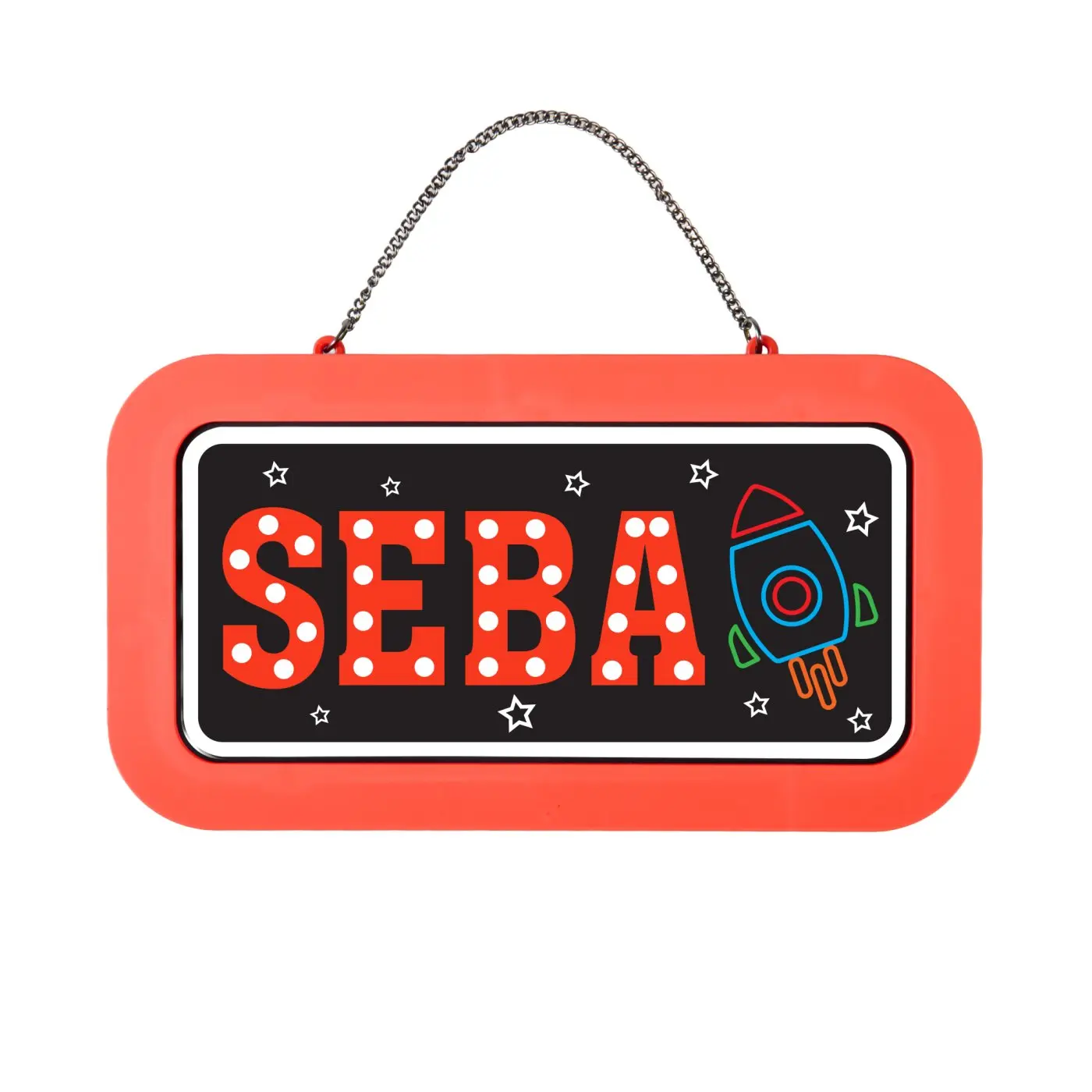 Neonová cedulka se jménem - Seba - Albi