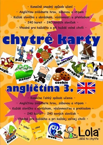 Chytré karty - Angličtina slovíčka 3 - Alexandra Pomazalová