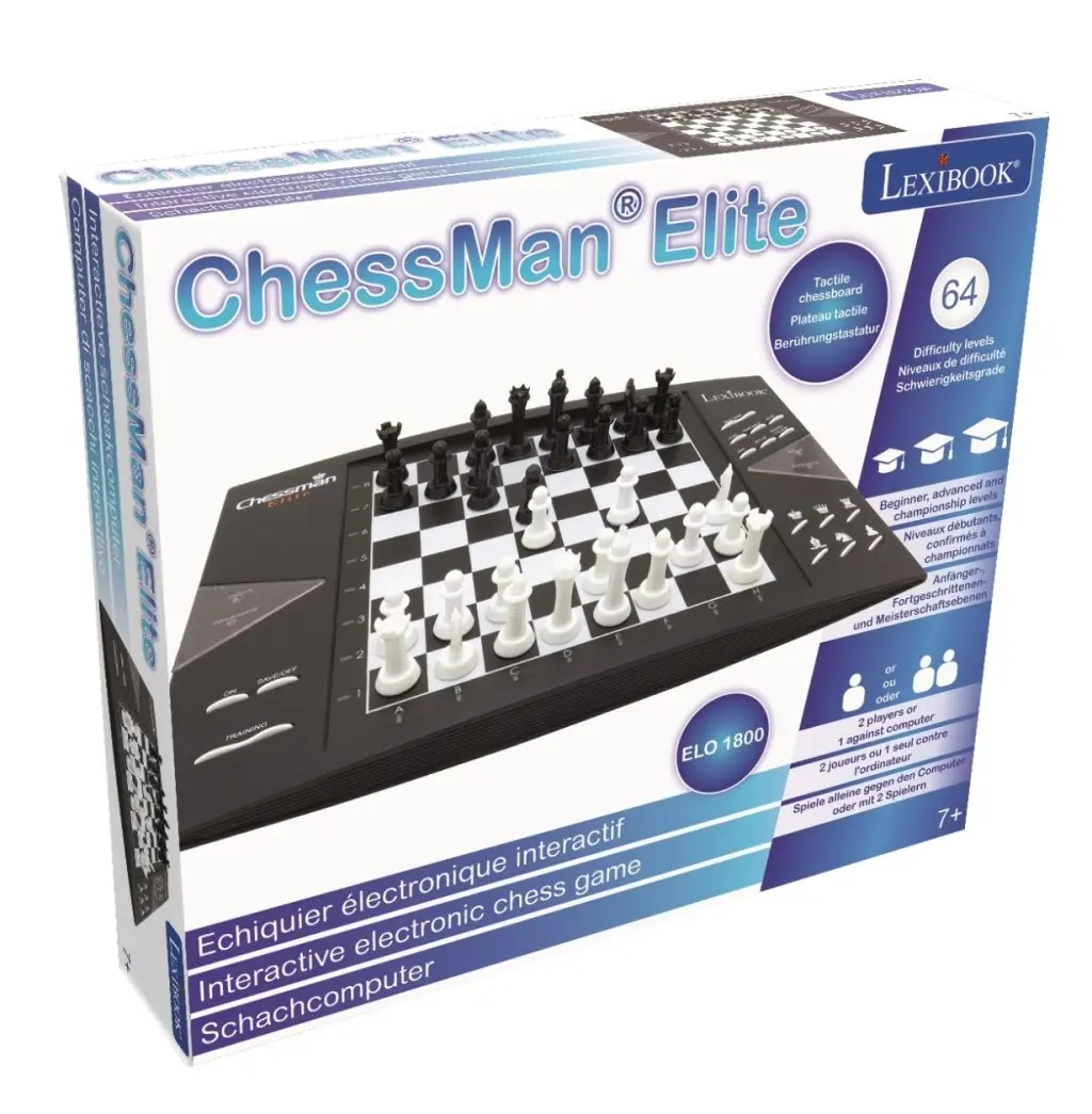 Lexibook elektronická šachová hra ChessMan Elite - Lexibook
