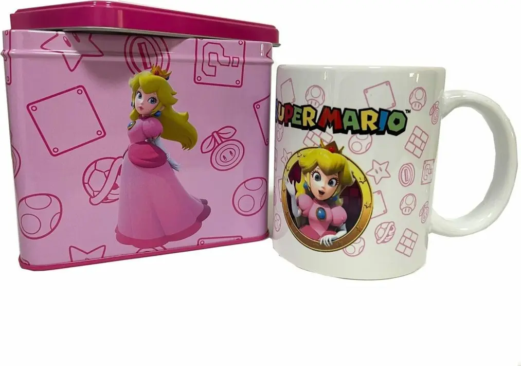 Amiibo Hrneček a kasička Super Mario Peach