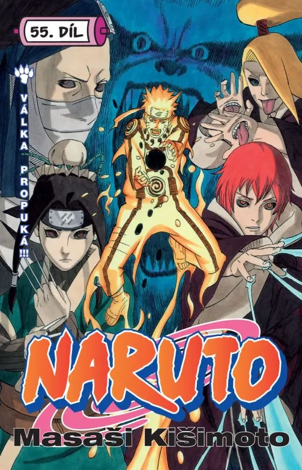 Naruto 55 - Válka propuká - Masaši Kišimoto