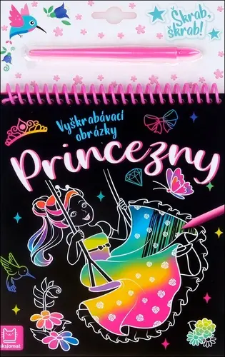 Vyškrábavací obrázky - Princezny - Marzena Ćwik